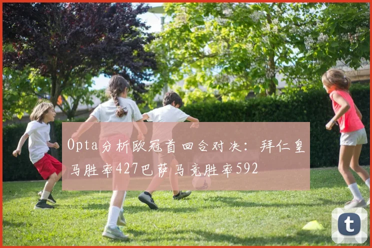Opta分析欧冠首回合对决：拜仁皇马胜率427巴萨马竞胜率592